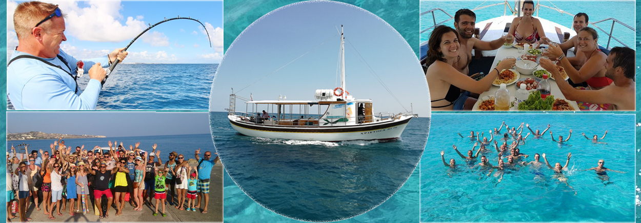 Chrissi Island Cruises Ierapetra Crete Christina boat